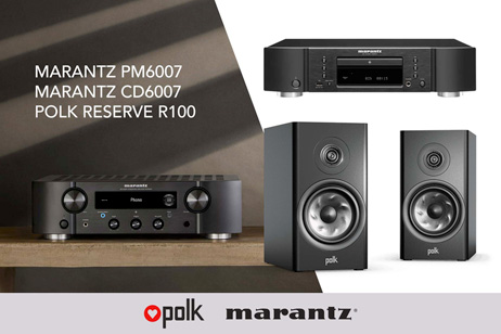   Marantz serie 6007 & Polk Reserve R100