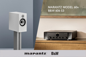 Visualizza il bundle - Marantz MODEL 60n & B&W 606 S3