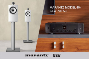Visualizza il bundle - Marantz MODEL 40n & B&W 705 S3