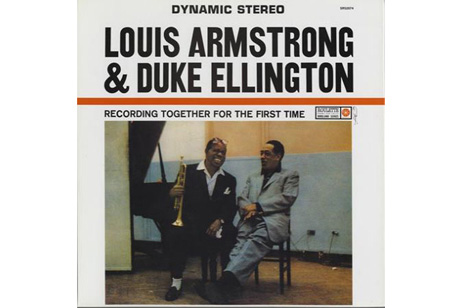 Recording Together for the first time, Louis Armstrong Duke Ellington