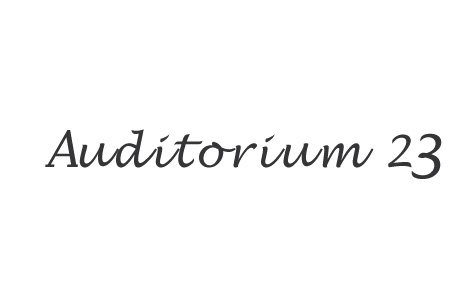 Logo Auditorium 23